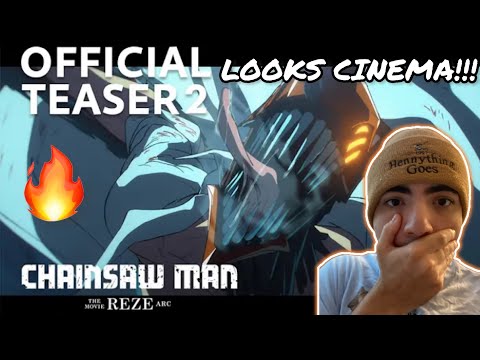 LOOKS CINEMA🔥! “Chainsaw Man – The Movie: Reze Arc” - Official Teaser 2 | REACTION