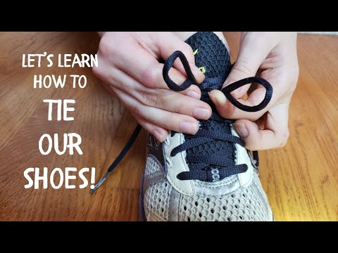 Let's Tie our Shoes! #preschoollearning #kindergartenlearningvideos