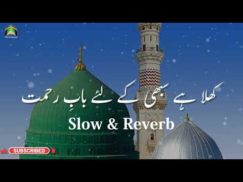 Khula He Sabhi Ke Liye Baab e Rehmat | خُلا ہے سبھی کے لئے | Slow & Reverb | Naat |