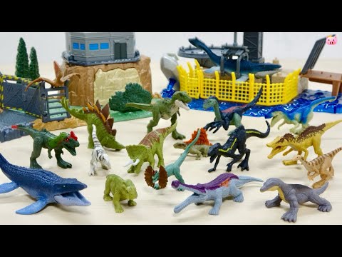 Jurassic World Mini Figure Box 3rd release features Mosasaurus! Open it while looking at the numbers