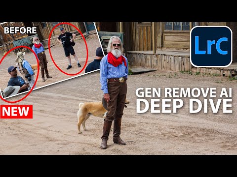 Generative Remove AI  in Lightroom. DEEP DIVE