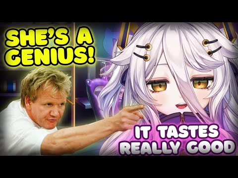 Henya knows how to impress Gordon Ramsay【Henya  | VShojo】