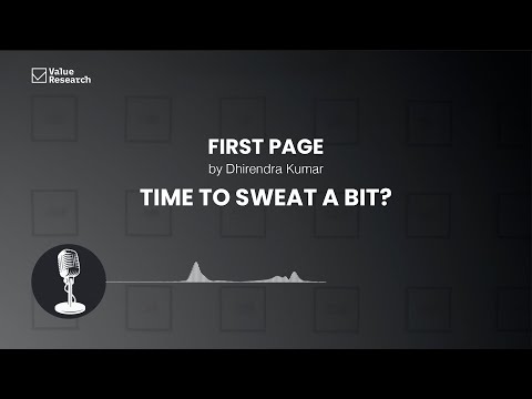 Time to Sweat? Navigating Market Corrections with Smart Investing | Value Research