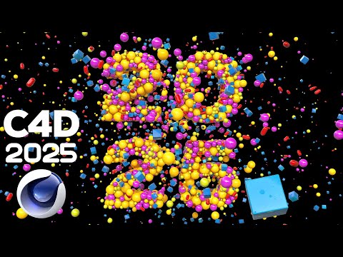 Cinema 4D Tutorial 2025  - MoGraph Text Animation