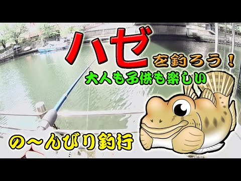 【ハゼ釣り】家族連れでも楽しめる夏のハゼ釣り！