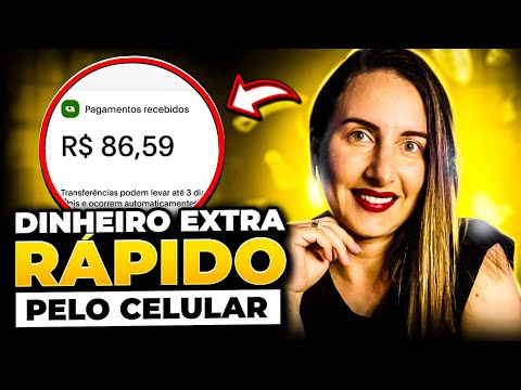 TOP 3 APLICATIVOS PRA GANHAR DINHEIRO EXTRA PELO CELULAR PAGANDO RÁPIDO EM 2024