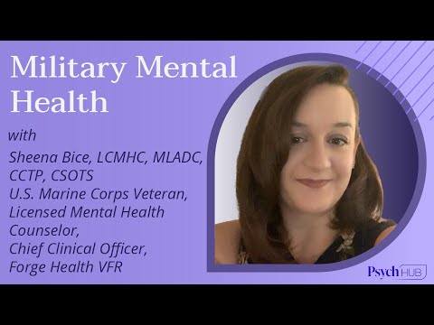 Military Mental Health: Supporting Veterans and Service Members