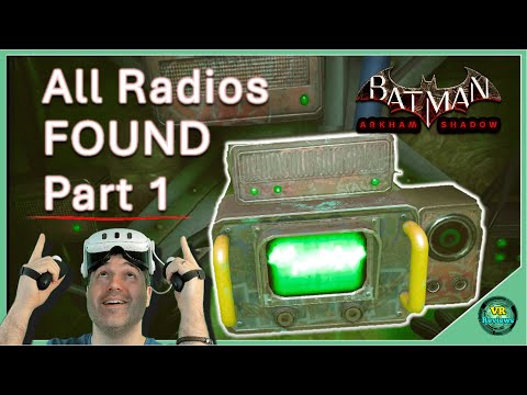 All Rat Radios Found in Batman: Arkham Shadow (Part 1) Radios Walkthrough Guide - Meta Quest 3/3S