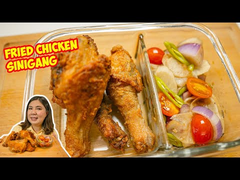 Fried Chicken Marinated in Sinigang Mix