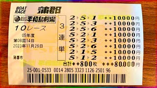 なけなしの金を競艇の万舟に万張りした結果が…【競艇・ボートレース】