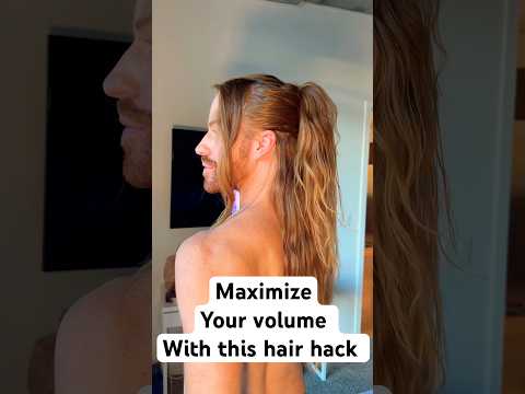 Maximize the volume in your ponytail using this hair hack #HairTutorial #Hairstyle