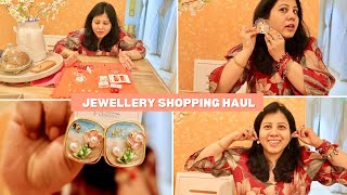 My 1st JEWELLERY SHOPPING HAUL with Price ❤️ Trendy & Stylish Jewellery