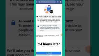 How to unlock facebook locked account ❤️..#shorts #facebook #meta #viral #tech #facebookreels