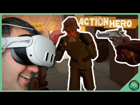 Is Action Hero for Quest 3 the New & Improved Superhot VR? Epic Slow-Mo Battles & Cinematic Action!