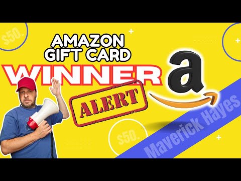 🚨 My Latest WINNER Of An Amazon Gift Card 🚨