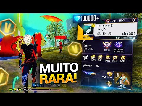 INVADI UMA CONTA TOP GLOBAL E ME SURPREENDI!😱🔥HIGHLIGHTS FREE FIRE MOBILE! JACKsx