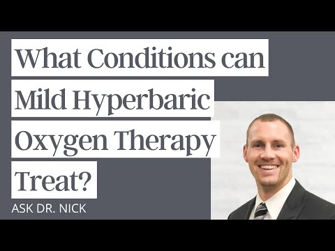 What Conditions can Mild Hyperbaric Oxygen Therapy Treat?