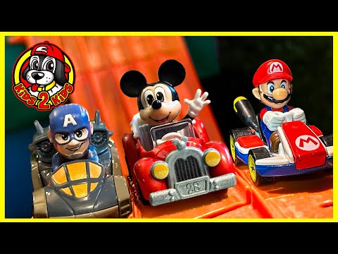 HOT WHEELS RACERVERSE EPIC RACING COMPILATION 🏎️ Mario Kart, Monster Jam Race Cars & Monster Trucks