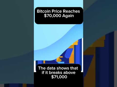 🌠Bitcoin $70000 Again?! Will it directly go to $80000? #shorts #crypto #SOL #bitcoin