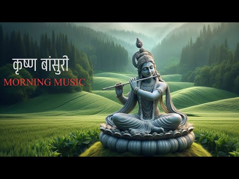 Krishna Flute Music || (बांसुरी ) Morning Music , Deep Relaxing Music , Yoga Music