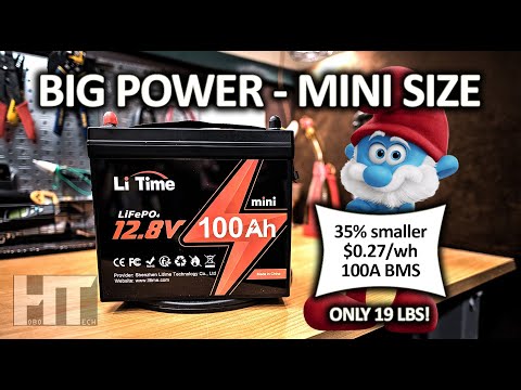 LiTime 100Ah Mini LiFePO4 RV | Off Grid Lithium Battery Review