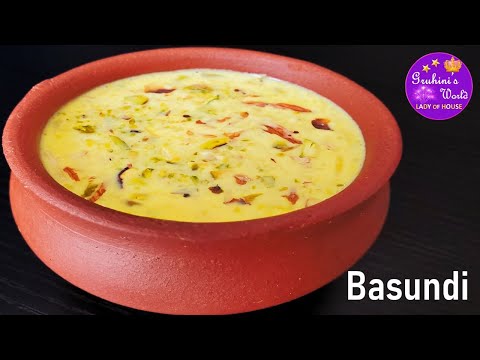 Basundi | How to make pure almond pistachio milk | Street style badam milk recipe