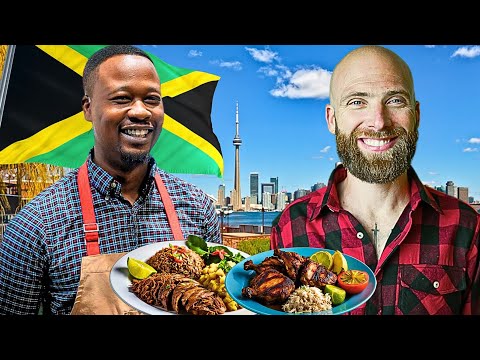 Toronto's Best Jamaican Food!! This is Little Jamaica in Canada!!