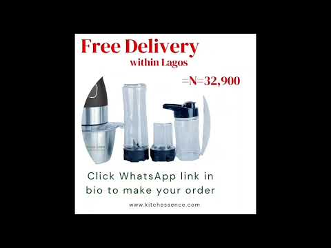 3 in 1 Yam Pounder, Smoothie Maker and Grinder. Food Processor