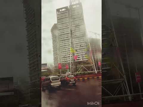 ❤️😍Mumbai Rains🌨️Palm beach road #mumbaimansoon #Mumbai rains #shortvideo #nature #naturelovers