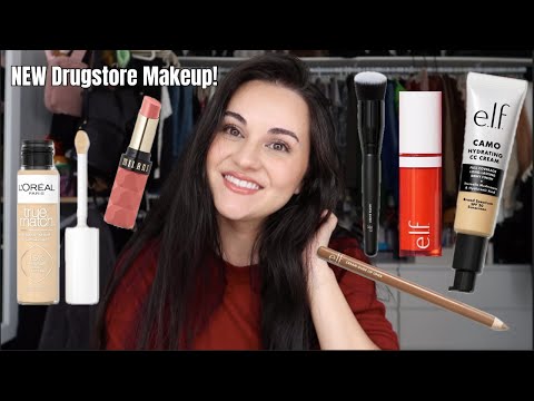 FULL FACE OF NEW AFFORDABLE DRUGSTORE MAKE UP 2023!