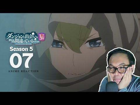 YANG HARUS DIKORBANKAN - Danmachi Season 5 EPISODE 7 REACTION INDONESIA