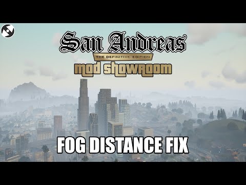 San Andreas Definitive Edition Mod Showroom #3 - Fog Distance Fix