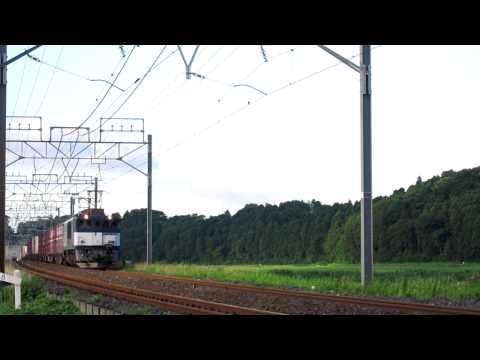 鹿島貨物70レ EF64-1005牽引 2012/6/29