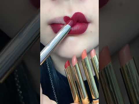 Best Lipstick Tutorial 🥀🔥 Beautiful Lipstick colour #shorts #makeup #lips #lipstick