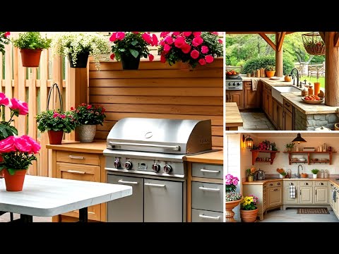 45 Outdoor Kitchen Design Ideas, Beautiful Backyard Cooking Space