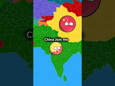 What if Bhutan becomes the king of Asia. #shorts#countryballs#asiancountries#mapping#pakistan#india