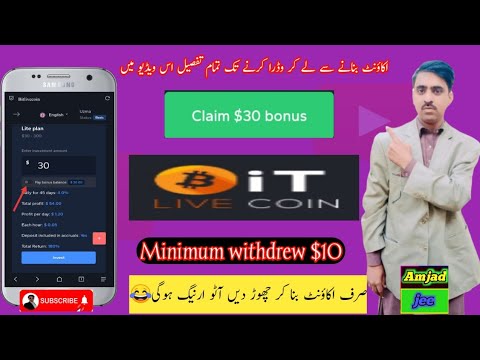 claim $30 earn money online 2023 with BitLiveCoin