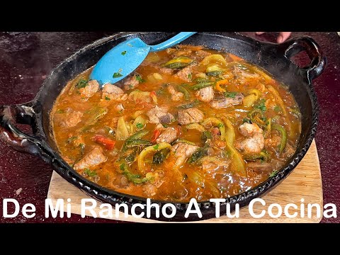 Si Ya No Sabes Como Hacer La Carne De Puerco Prepara Estas Costillitas Con Rajas