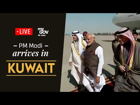 LIVE: PM Modi arrives in Kuwait