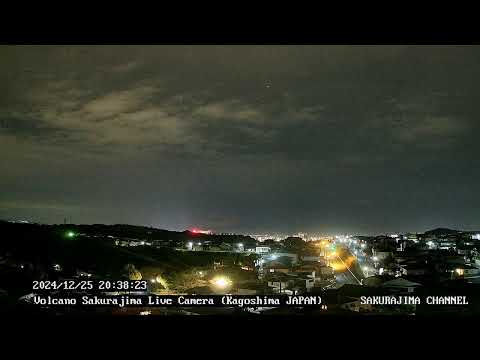 【絶景LIVE】桜島ライブカメラ（噴火・雲海・朝焼け・星空） live camera  volcano-Sakurajima ,Kagoshima,Japan