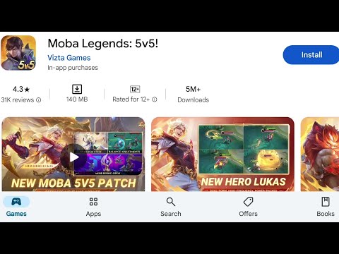 How To Install Moba Legends 5v5 App's | How To Download Moba Legends 5v5 App's