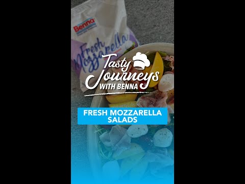 𝐓𝐚𝐬𝐭𝐲 𝐉𝐨𝐮𝐫𝐧𝐞𝐲𝐬 𝐰𝐢𝐭𝐡 𝐁𝐞𝐧𝐧𝐚 👨‍🍳 Episode 22: Fresh Mozzarella Salads