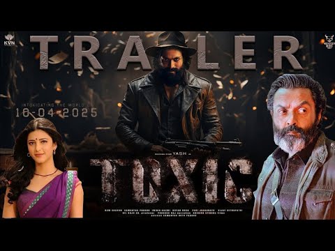 Toxic - Hindi Trailer | Rocking Star Yash | Geetu Mohandas | Sai Pallavi | KVN Productions | 2024