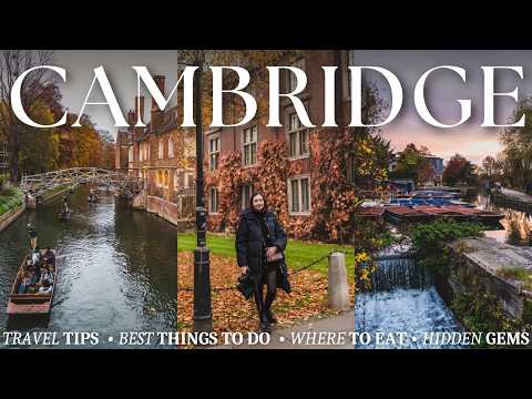 CAMBRIDGE 🍂🎓📜🔬🦉 best things to do, hidden gems & where to eat (and exploring Christmas in Cambridge)