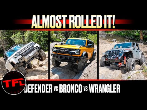 Can a Sasquatch Ford Bronco Keep Up With a Modded Wrangler & Defender When It Gets Serious Off-Road?