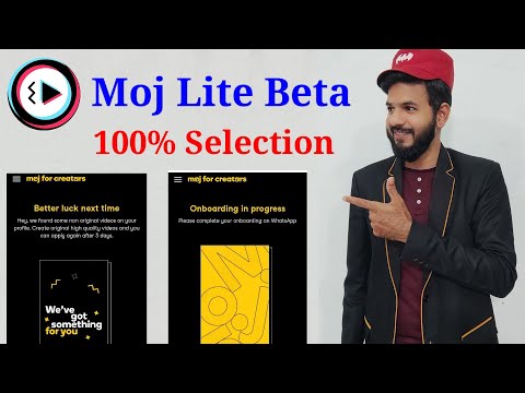 Moj lite beta mfc selection |  100% selection mfc | onboarding process| better luck next time|