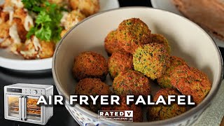 Crispy Falafel Without The Guilt | Midea Flexify French Door Air Fryer Oven