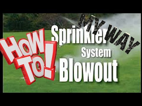 How to winterize your sprinkler system