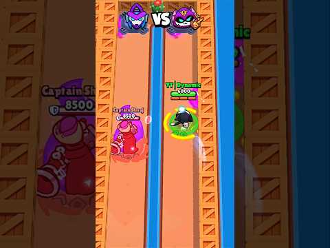 Hypercharge Mortis Vs Brawlers Race #brawlstars #shorts