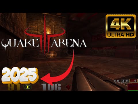 Quake 3 Arena HD in 2025 - Is Multiplayer Still Alive? (PC UHD) [4K60FPS]